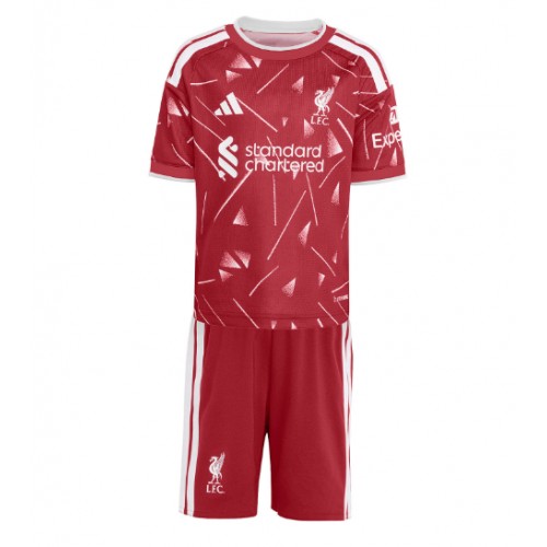 Liverpool Bradley Barcola #29 Hemmaställ Barn 2026-27 Kortärmad (+ Korta byxor)